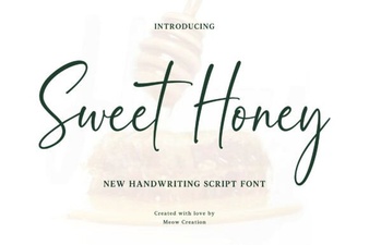 Sweet Honey Font: Creative Design Ideas