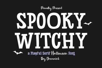 Dark Fonts for Witchy Craft & Digital Designs